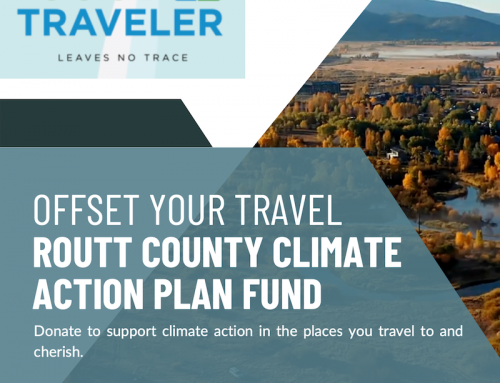 Routt County Climate Action Plan Fund and YVRA partner with The Good Traveler
